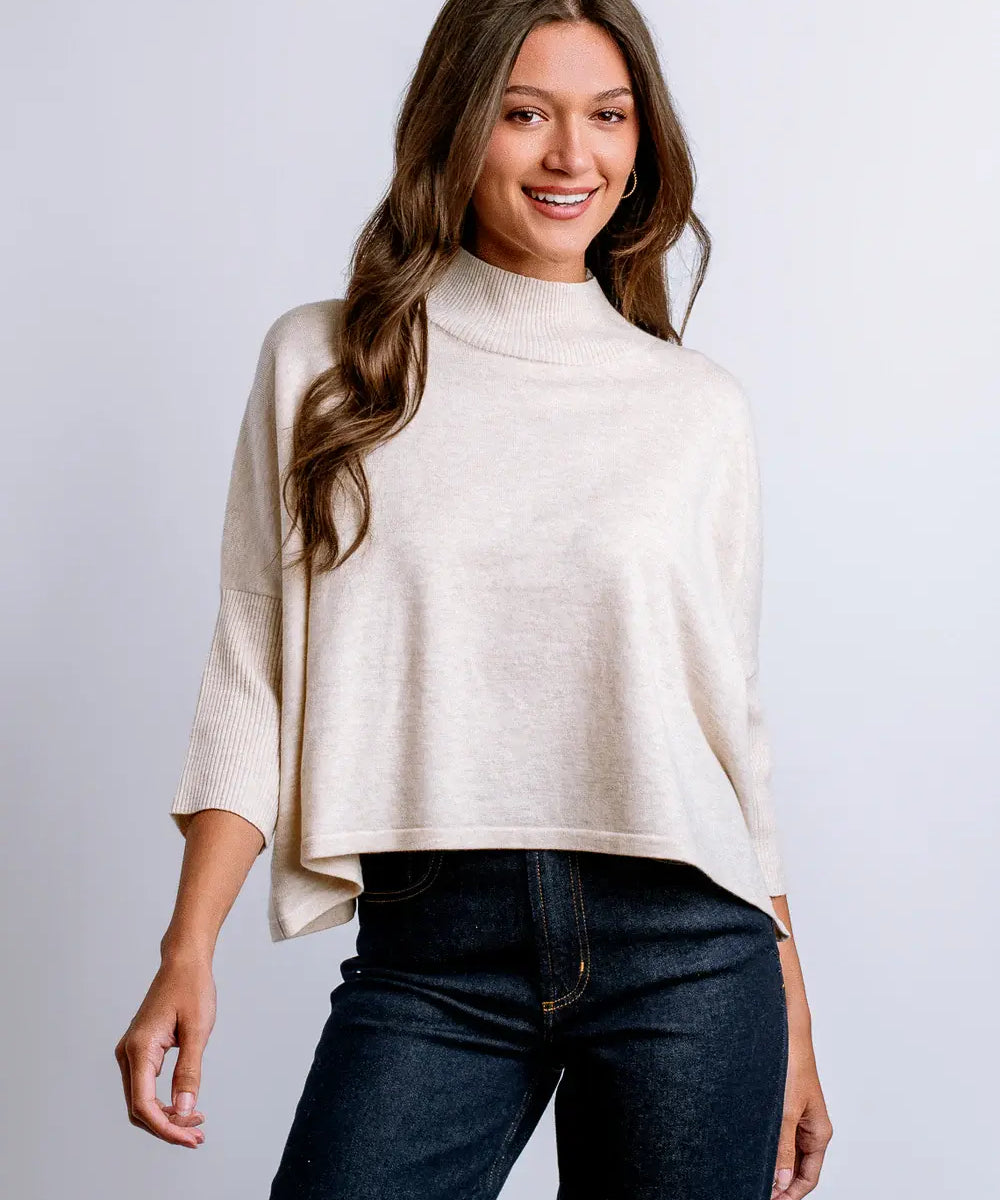 AJA ORTHO SOLID SWEATER