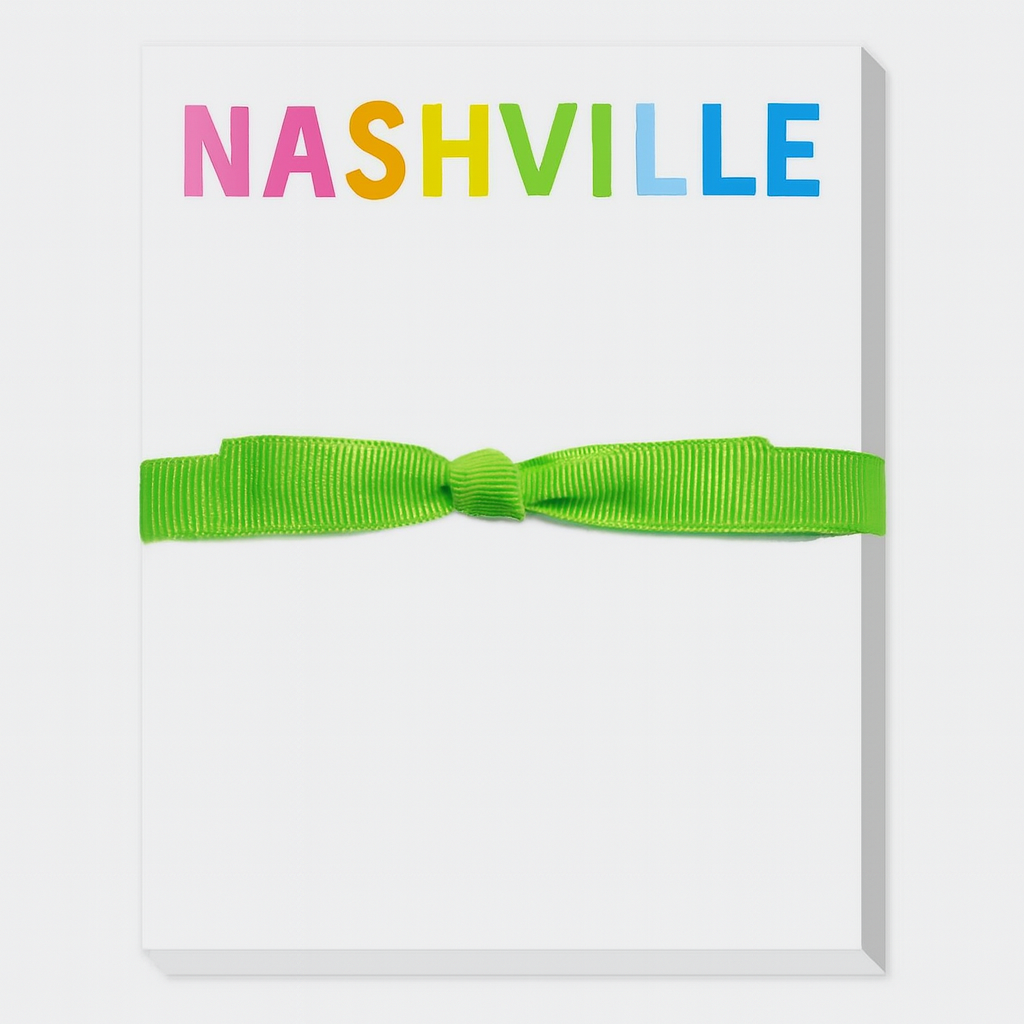 NASHVILLE RAINBOW NOTEPAD - MINI