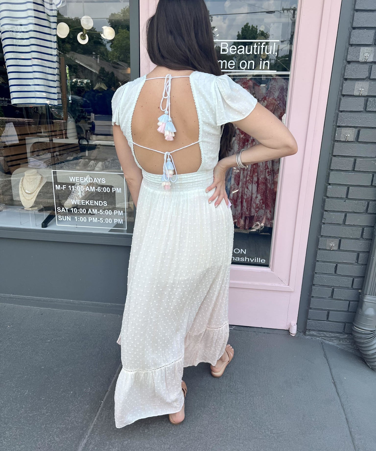 KENZI LUREX OMBRE DRESS
