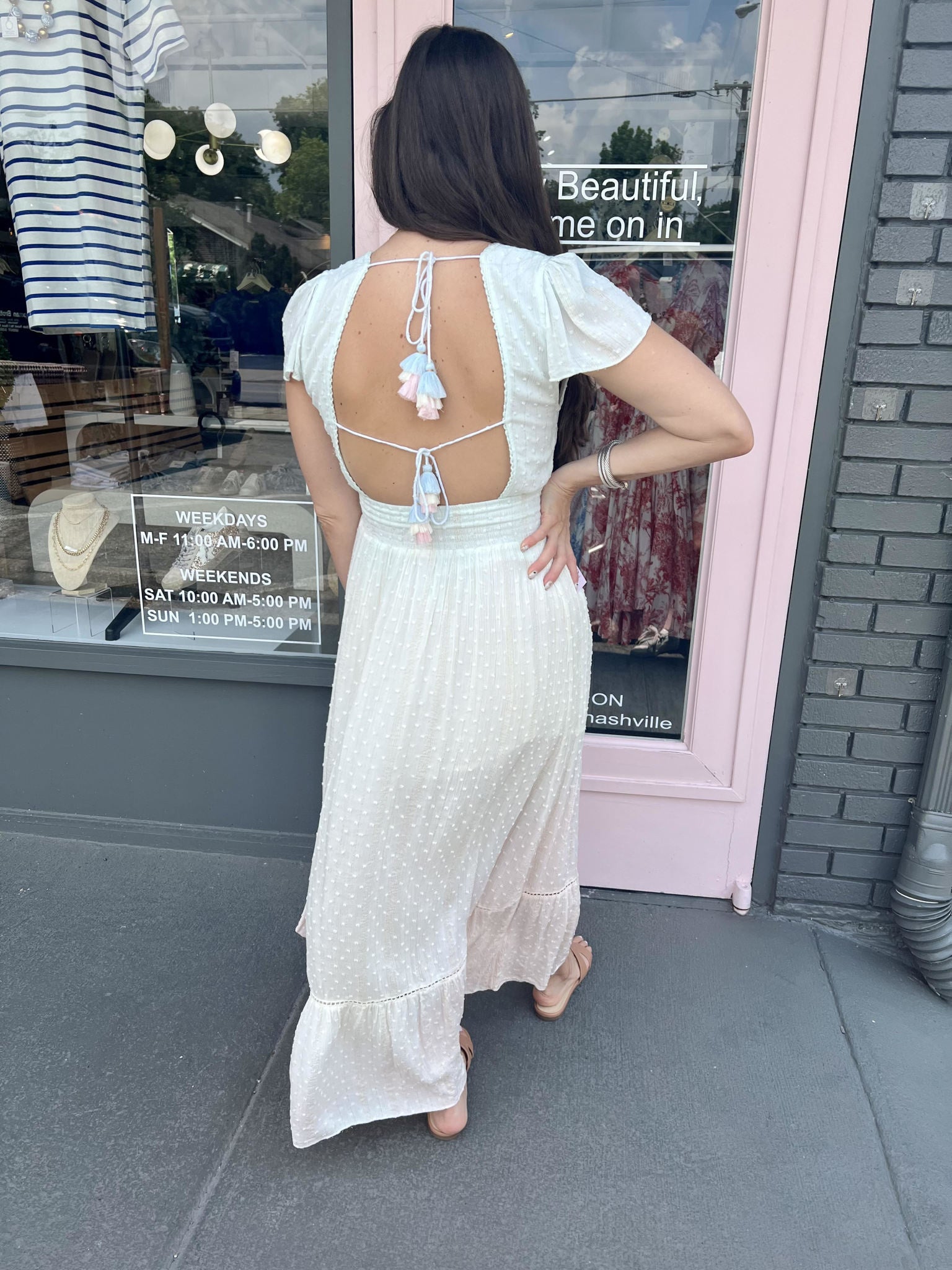 KENZI LUREX OMBRE DRESS