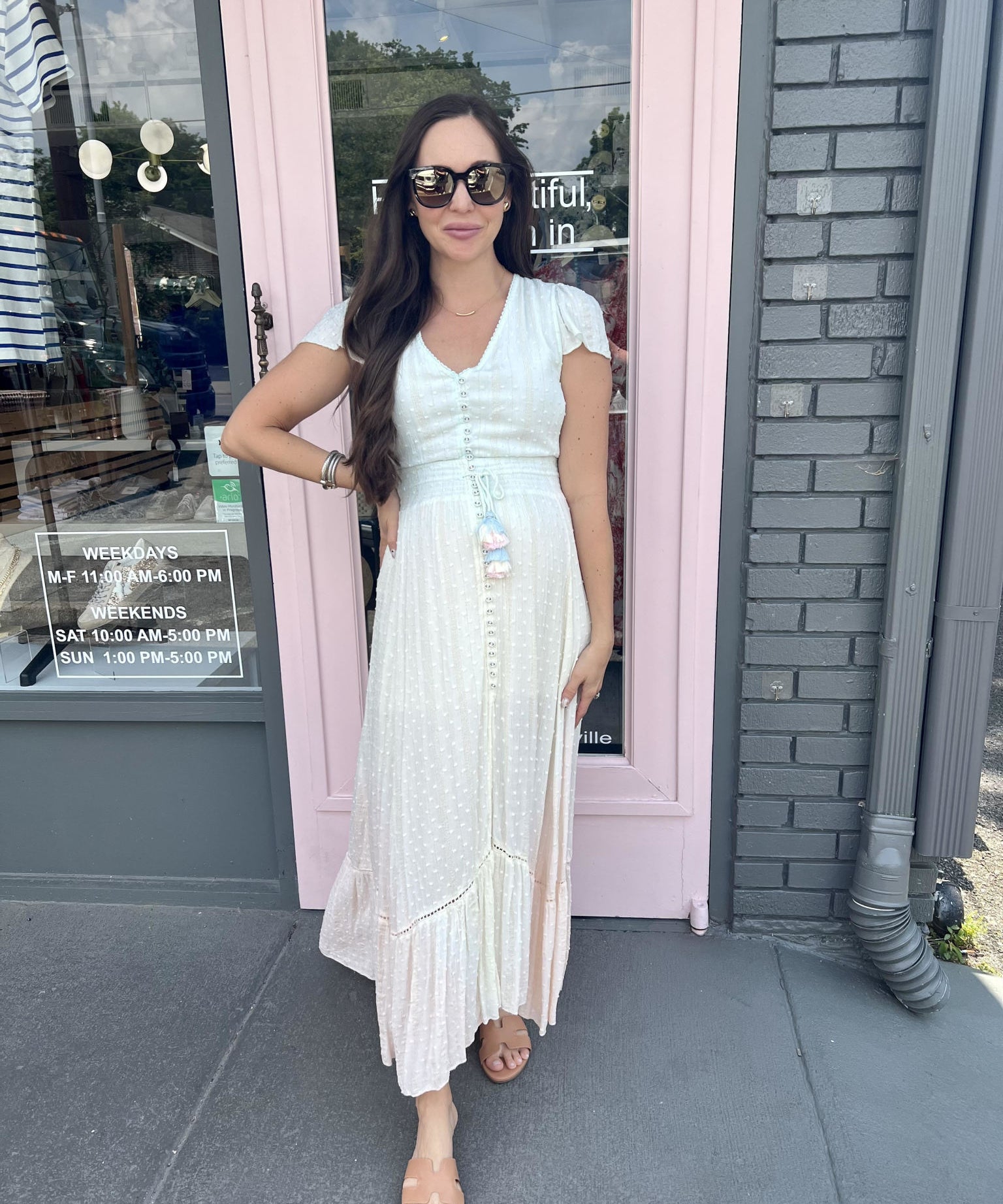 KENZI LUREX OMBRE DRESS