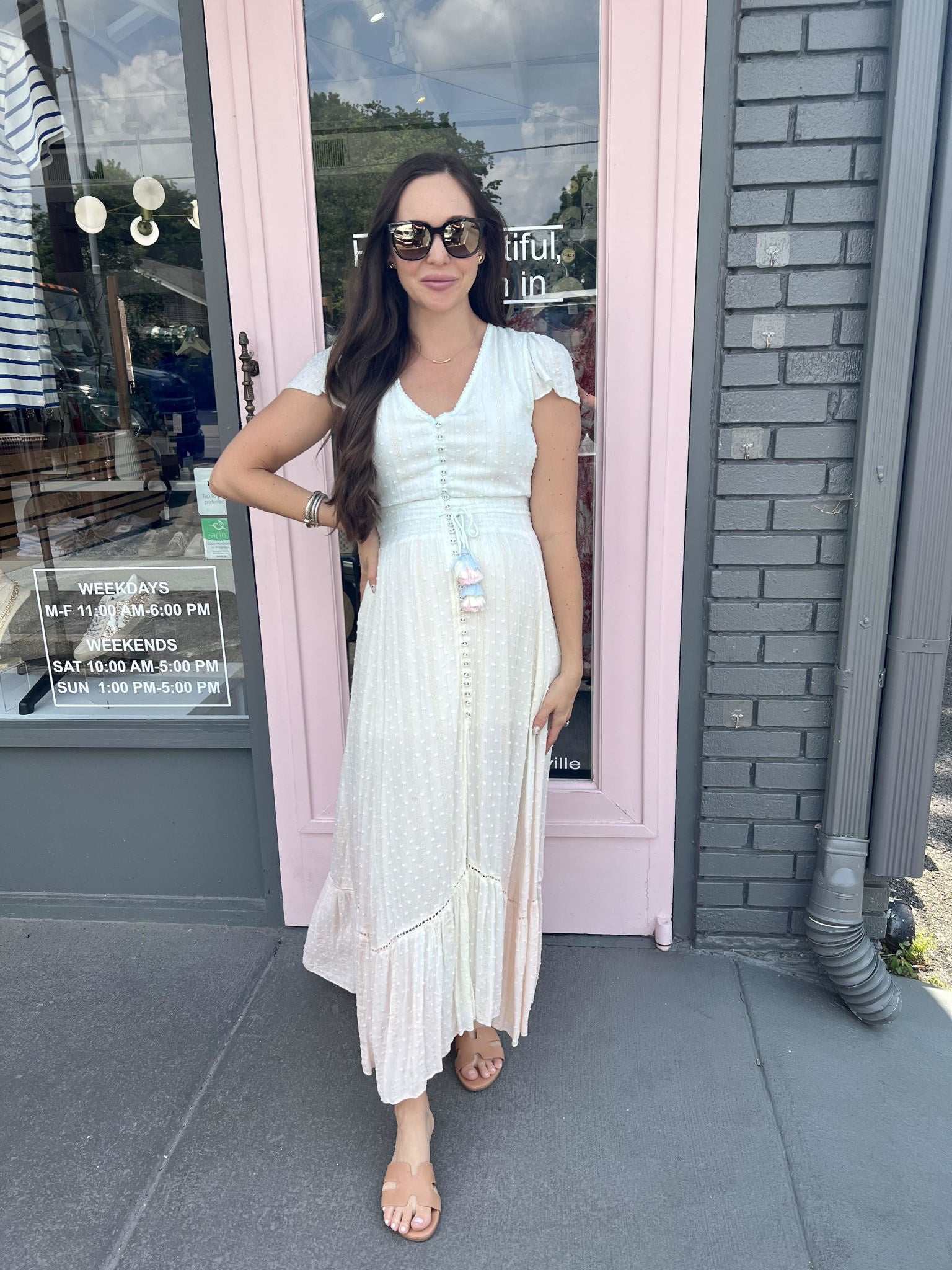 KENZI LUREX OMBRE DRESS