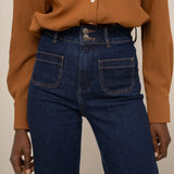 HIGH WAIST FLARE JEAN