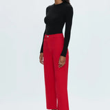 PENNY CROP HIGH RISE WIDE LEG