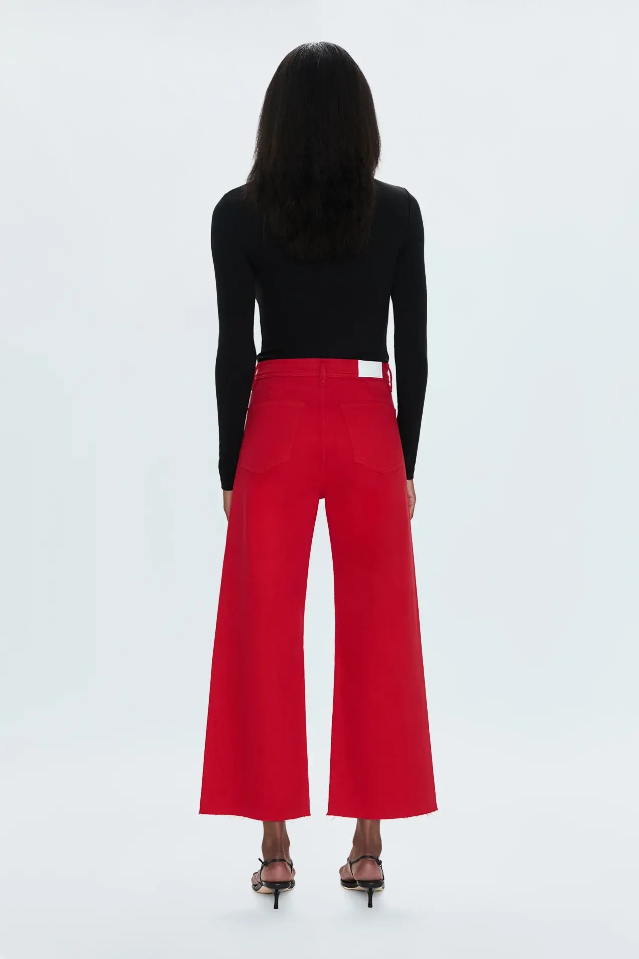 PENNY CROP HIGH RISE WIDE LEG