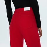 PENNY CROP HIGH RISE WIDE LEG