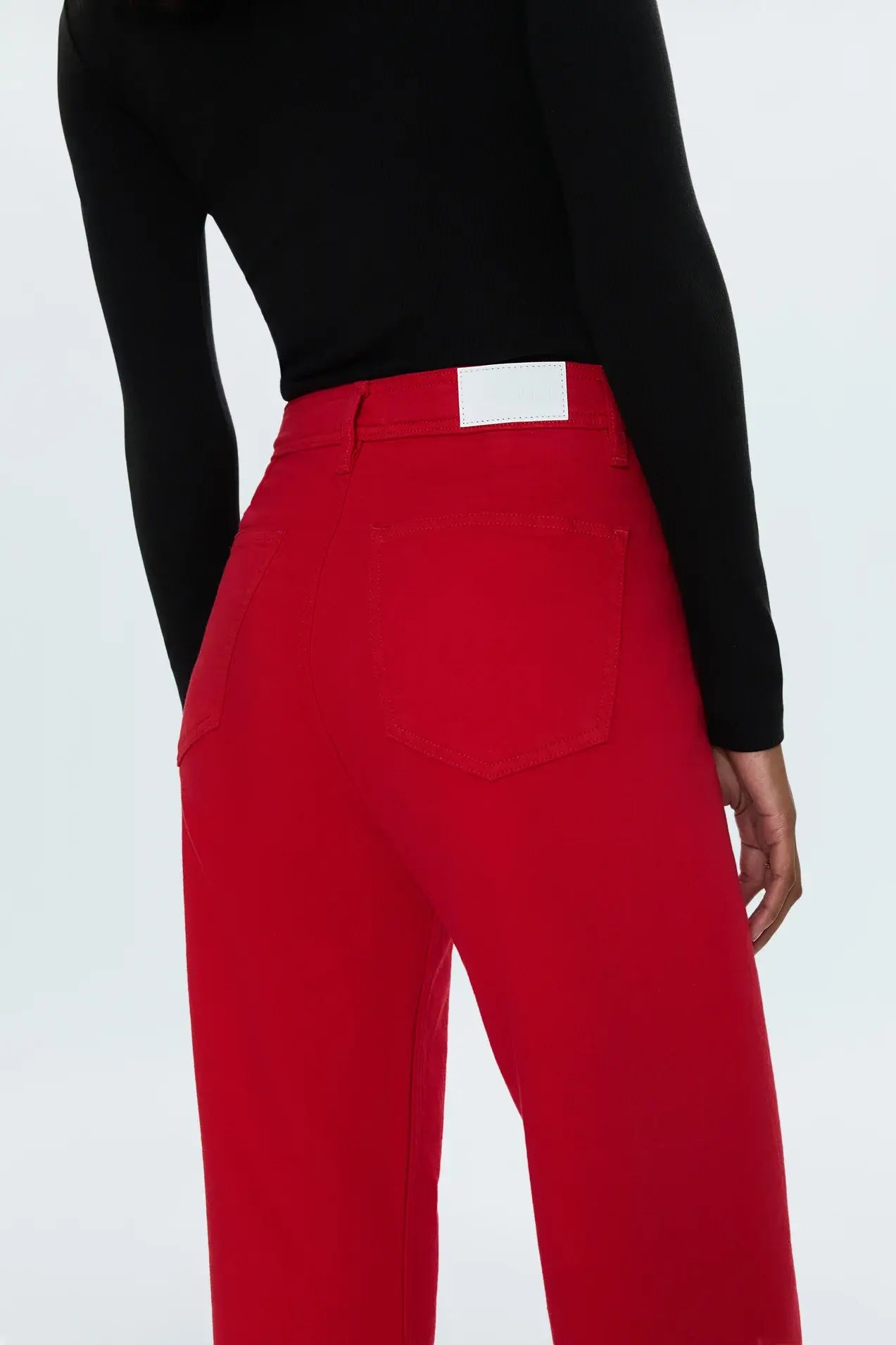 PENNY CROP HIGH RISE WIDE LEG