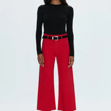PENNY CROP HIGH RISE WIDE LEG