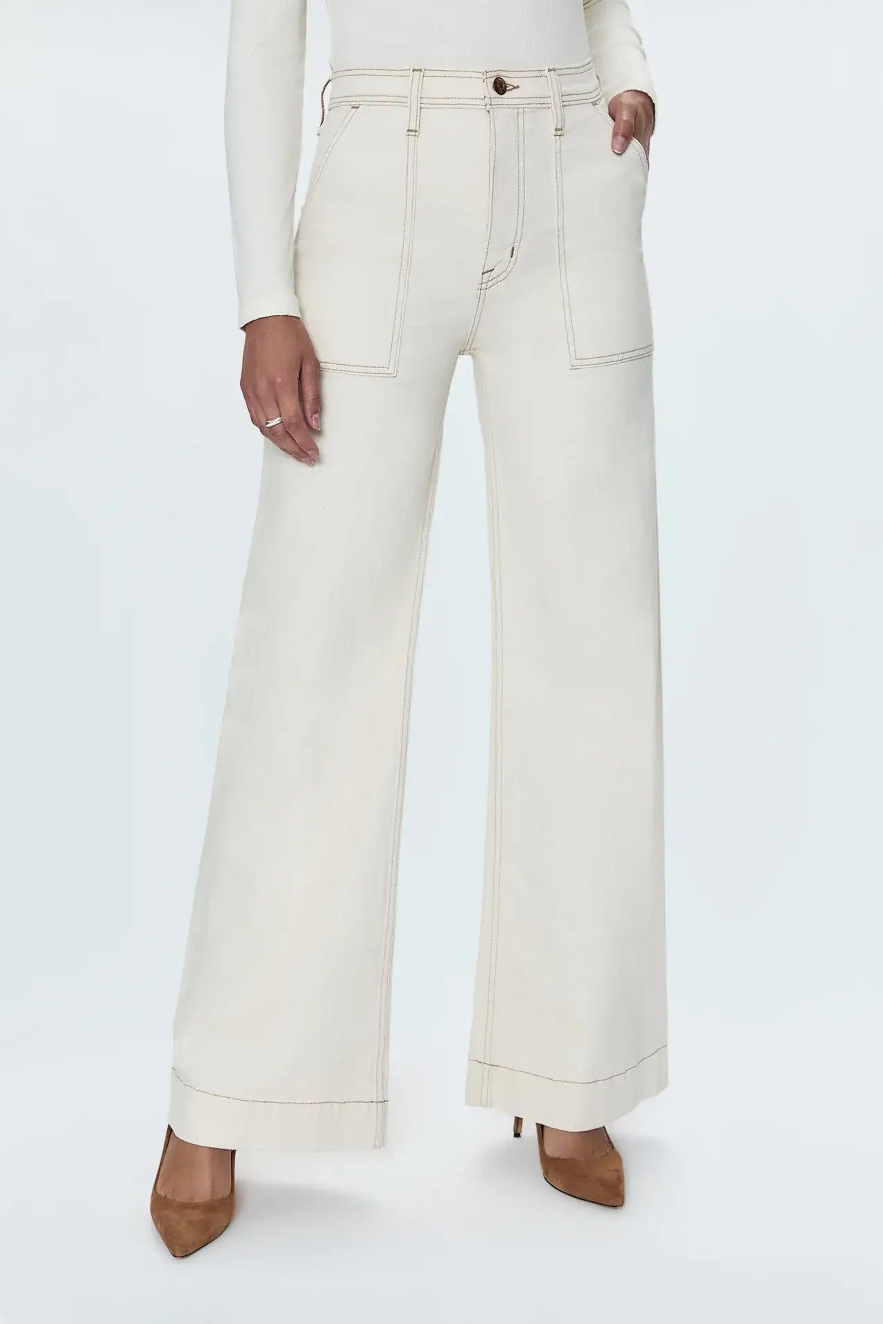 PENNY UTILITY HIGH RISE WIDE LEG