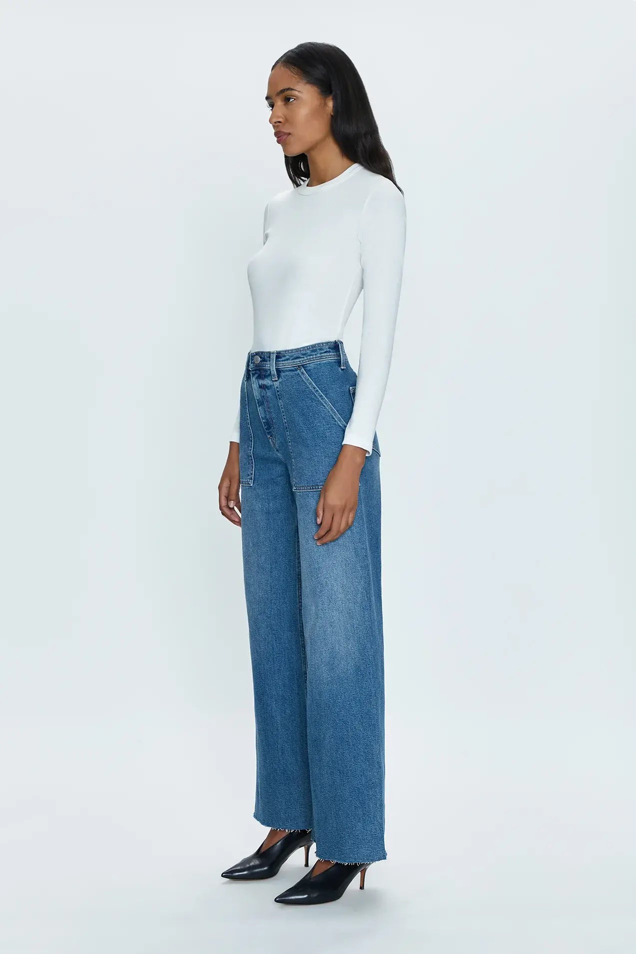 PENNY UTILITY HIGH RISE WIDE LEG