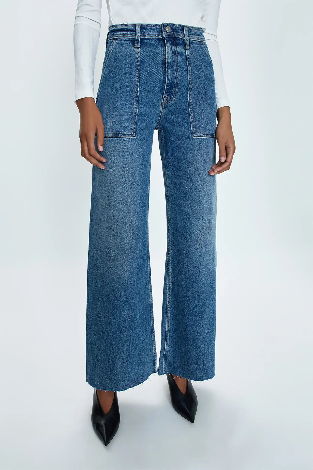 PENNY UTILITY HIGH RISE WIDE LEG