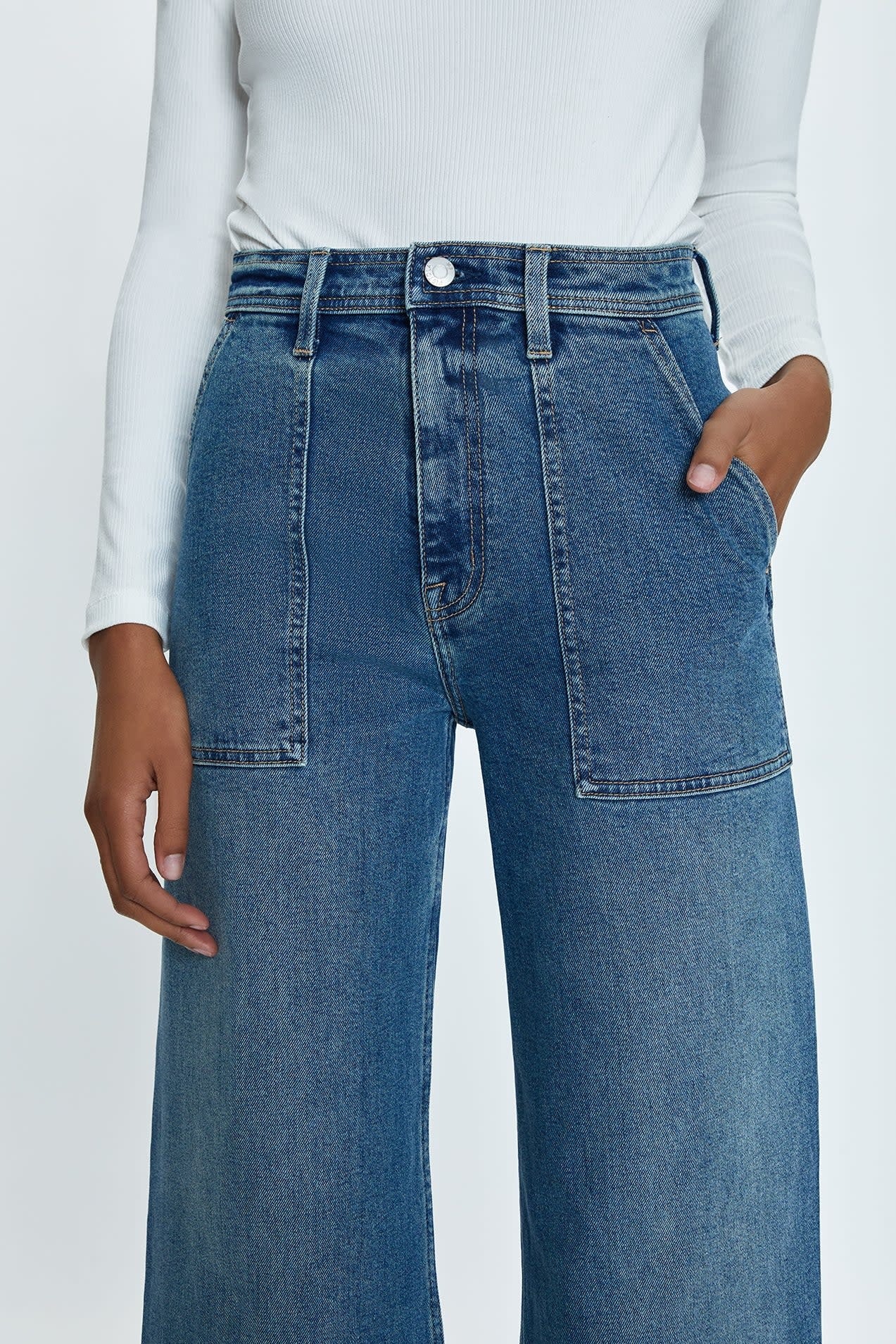 PENNY UTILITY HIGH RISE WIDE LEG