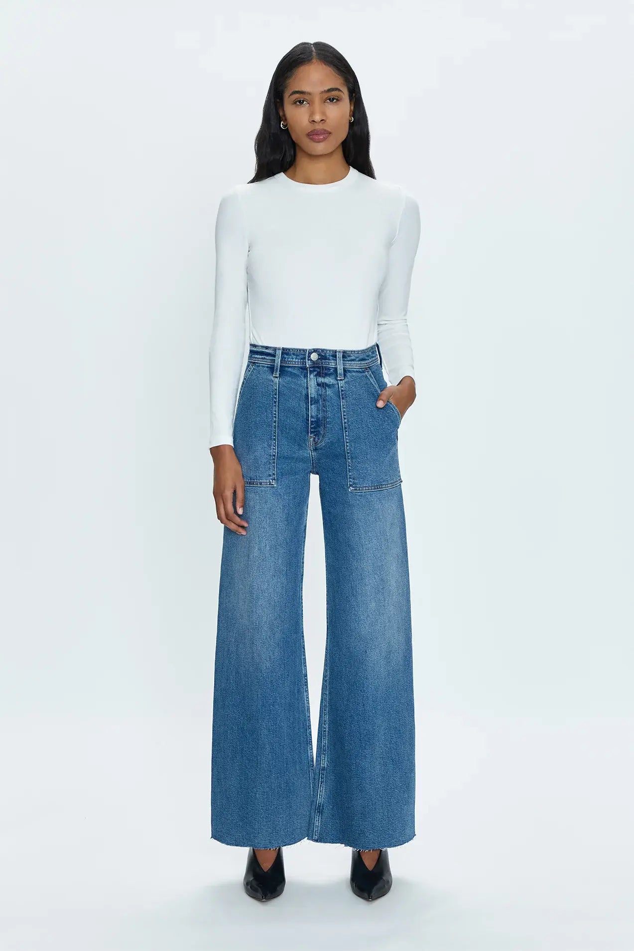 PENNY UTILITY HIGH RISE WIDE LEG