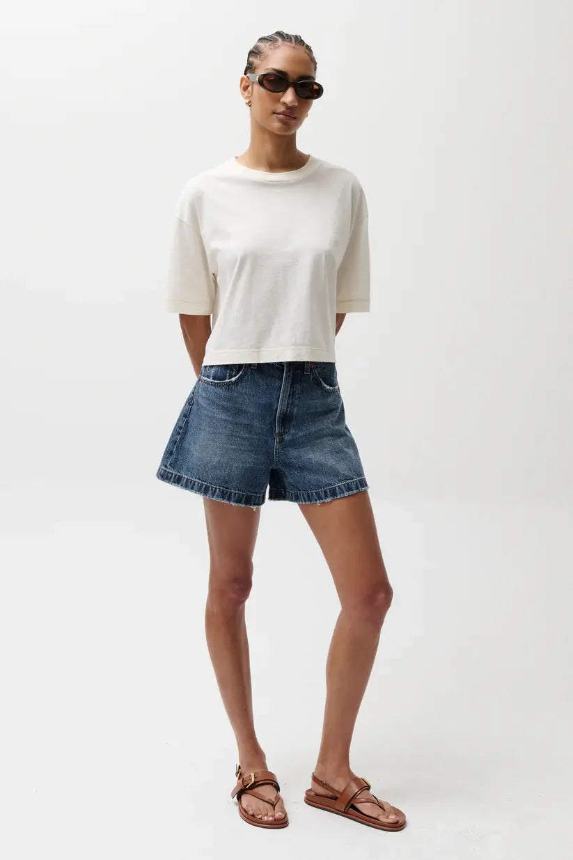 SAIGE HIGH RISE A-LINE SHORT