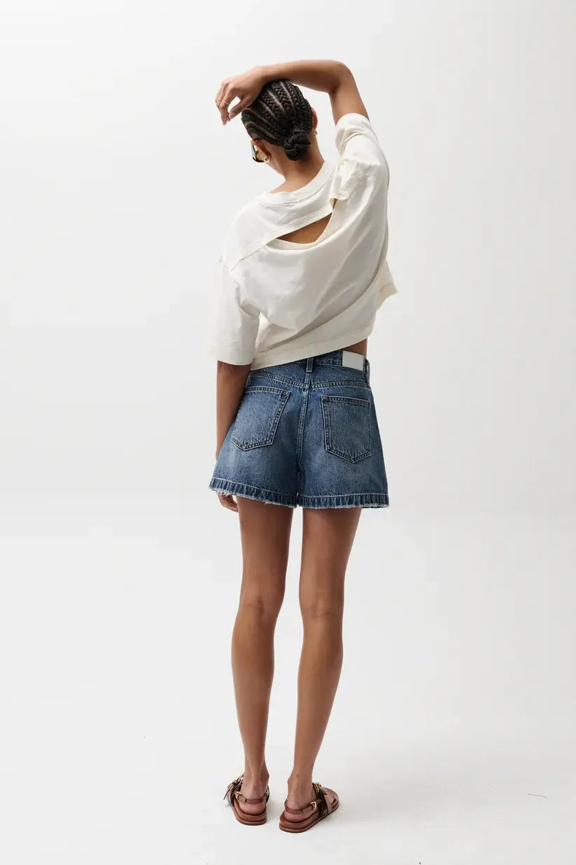 SAIGE HIGH RISE A-LINE SHORT