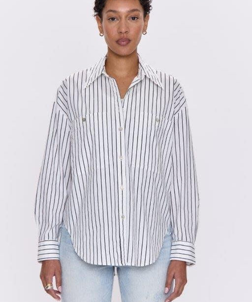 SAMANTHA OVERSIZED BUTTON UP