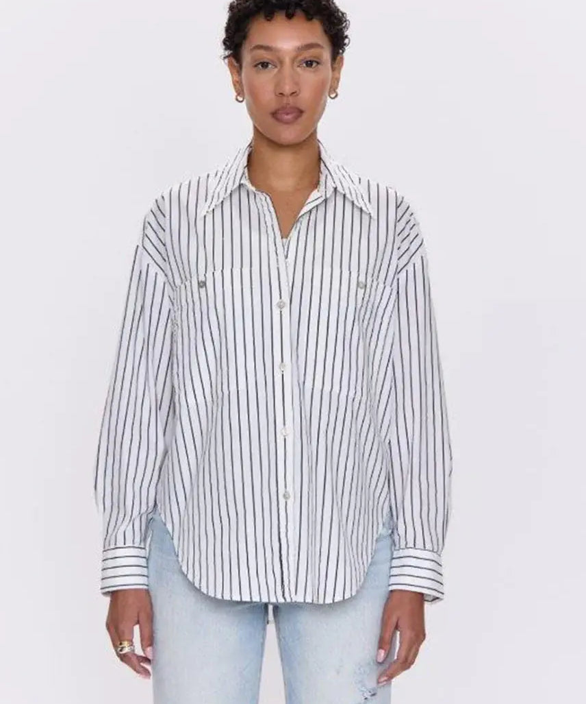 SAMANTHA OVERSIZED BUTTON UP