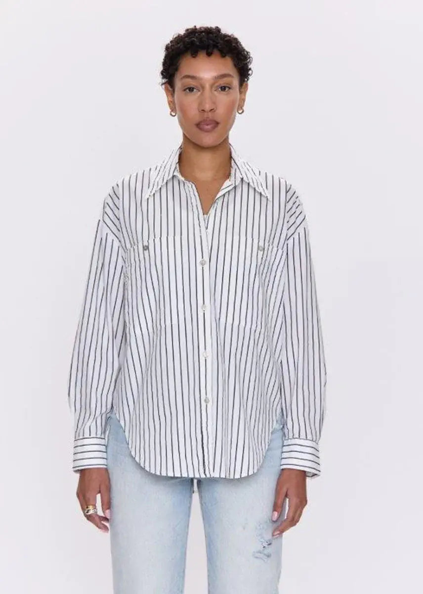SAMANTHA OVERSIZED BUTTON UP
