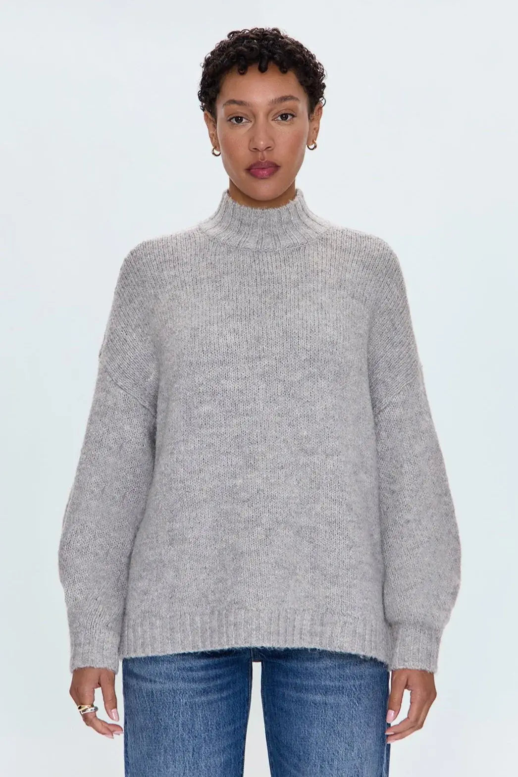 CARLEN MOCK NECK SWEATER