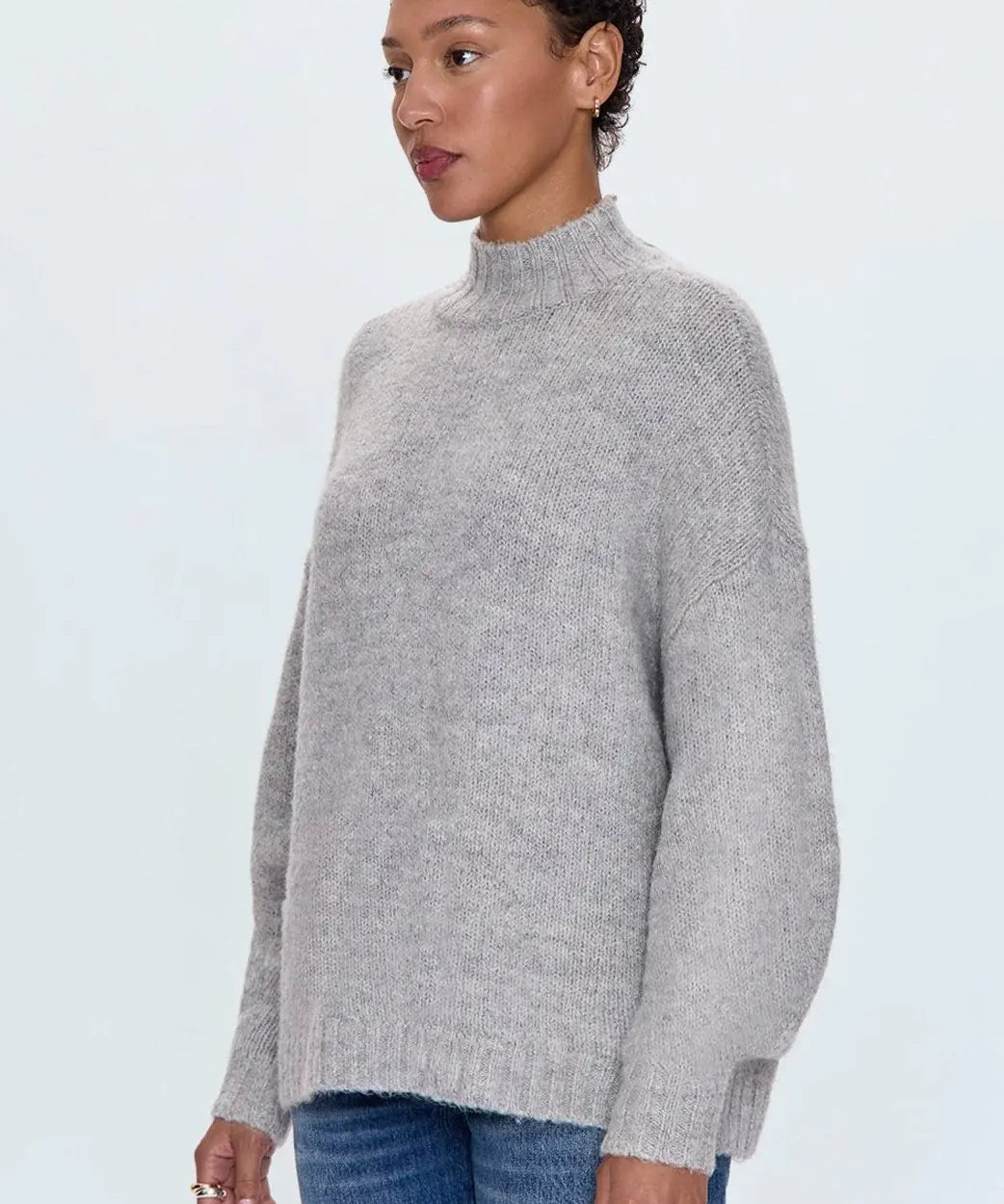 CARLEN MOCK NECK SWEATER