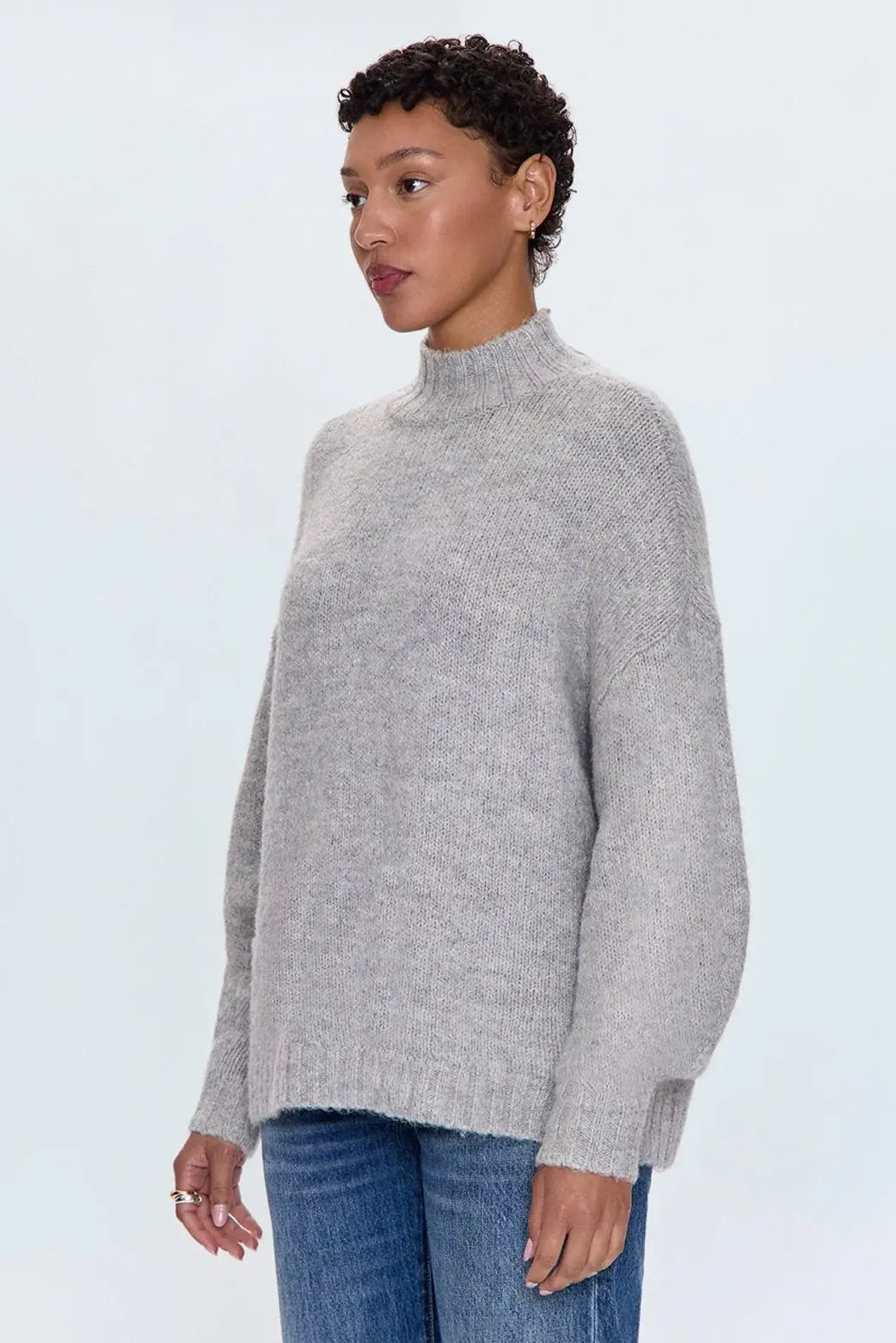 CARLEN MOCK NECK SWEATER
