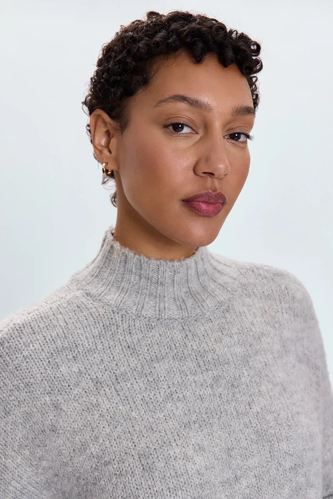 CARLEN MOCK NECK SWEATER