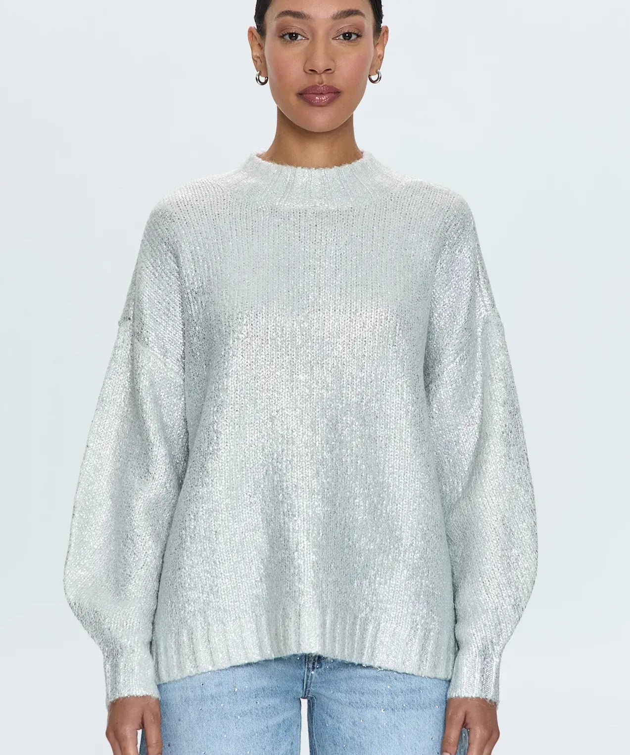 CARLEN MOCK NECK SWEATER