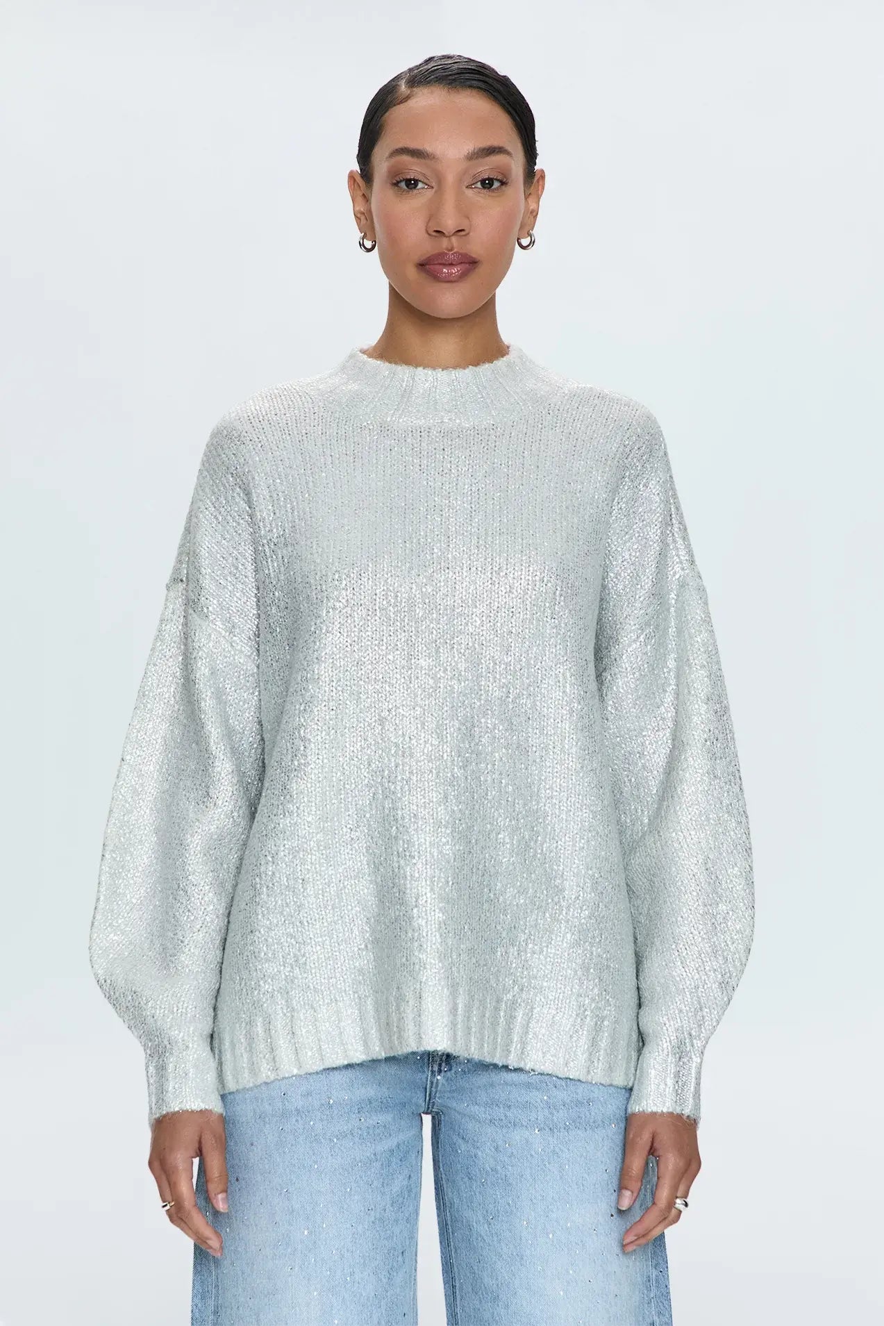 CARLEN MOCK NECK SWEATER