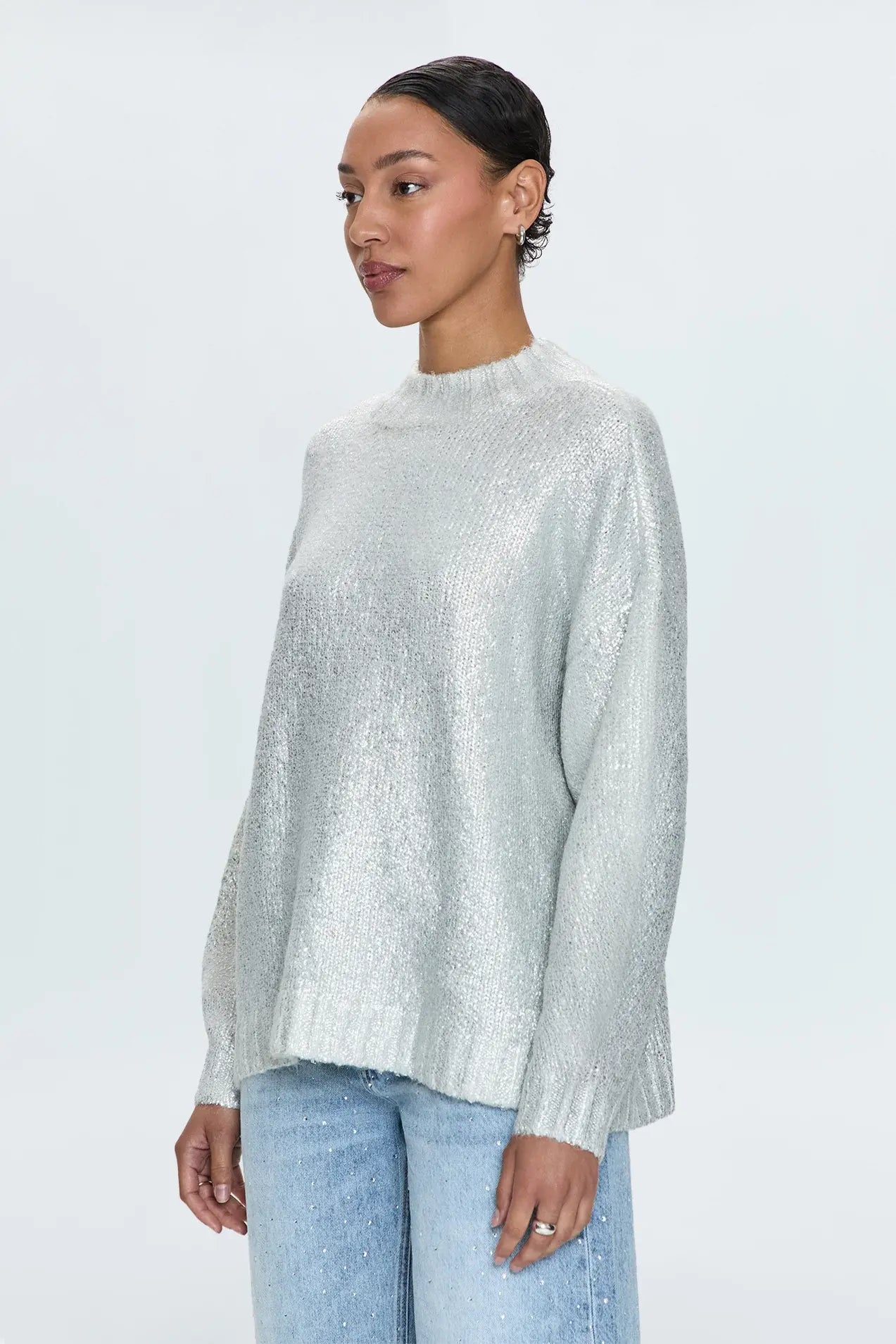 CARLEN MOCK NECK SWEATER