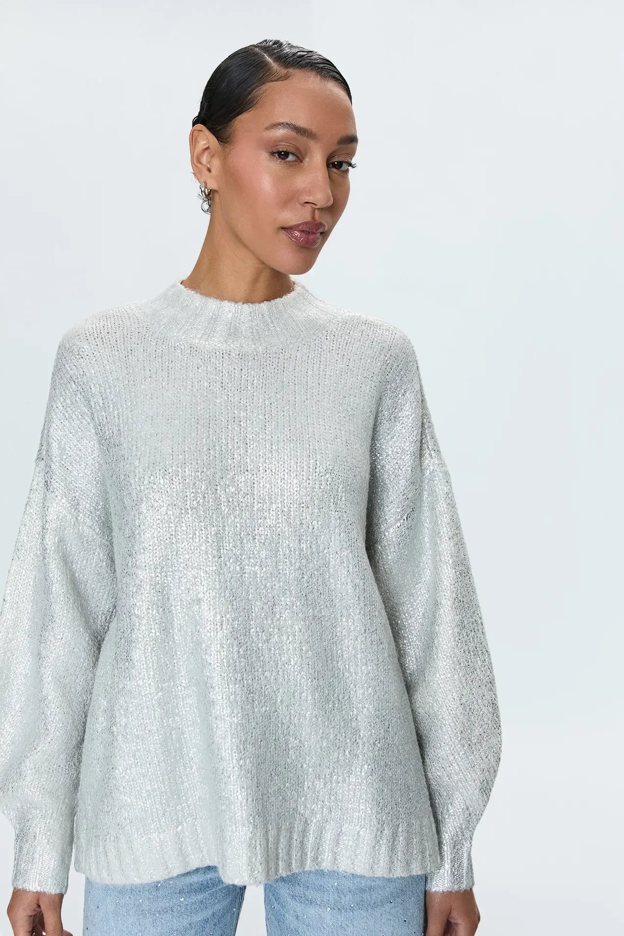 CARLEN MOCK NECK SWEATER