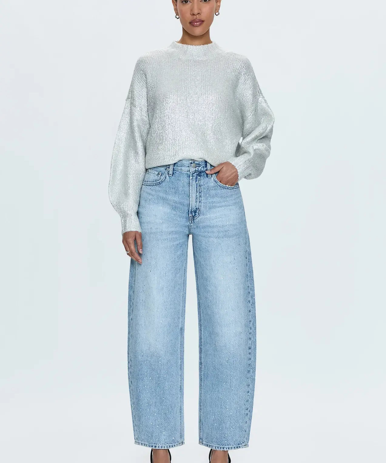CARLEN MOCK NECK SWEATER