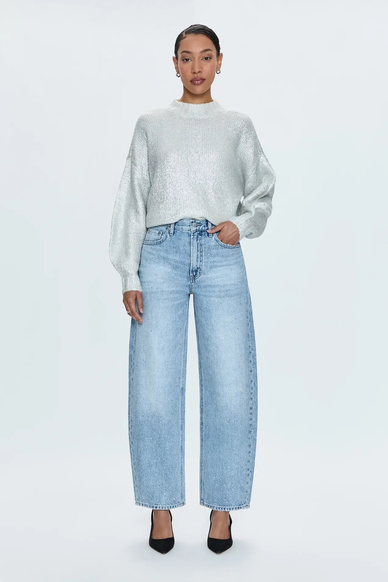 CARLEN MOCK NECK SWEATER