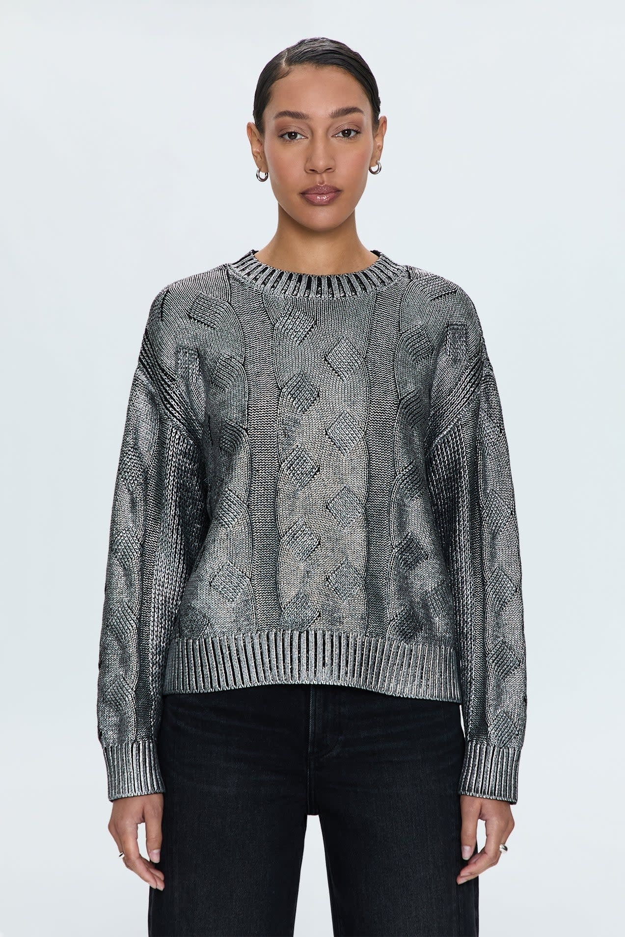 EVERLY CABLE SWEATER