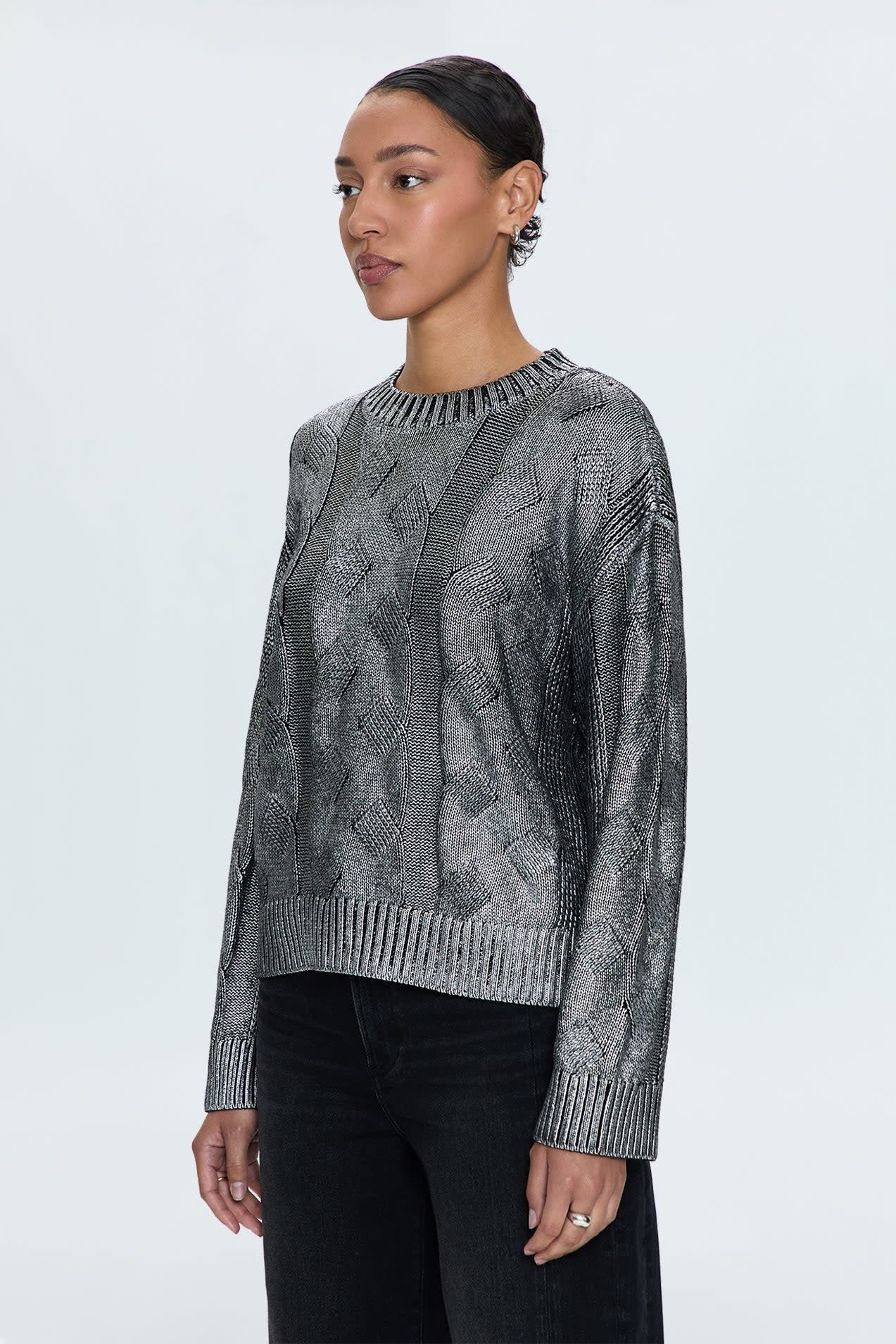 EVERLY CABLE SWEATER