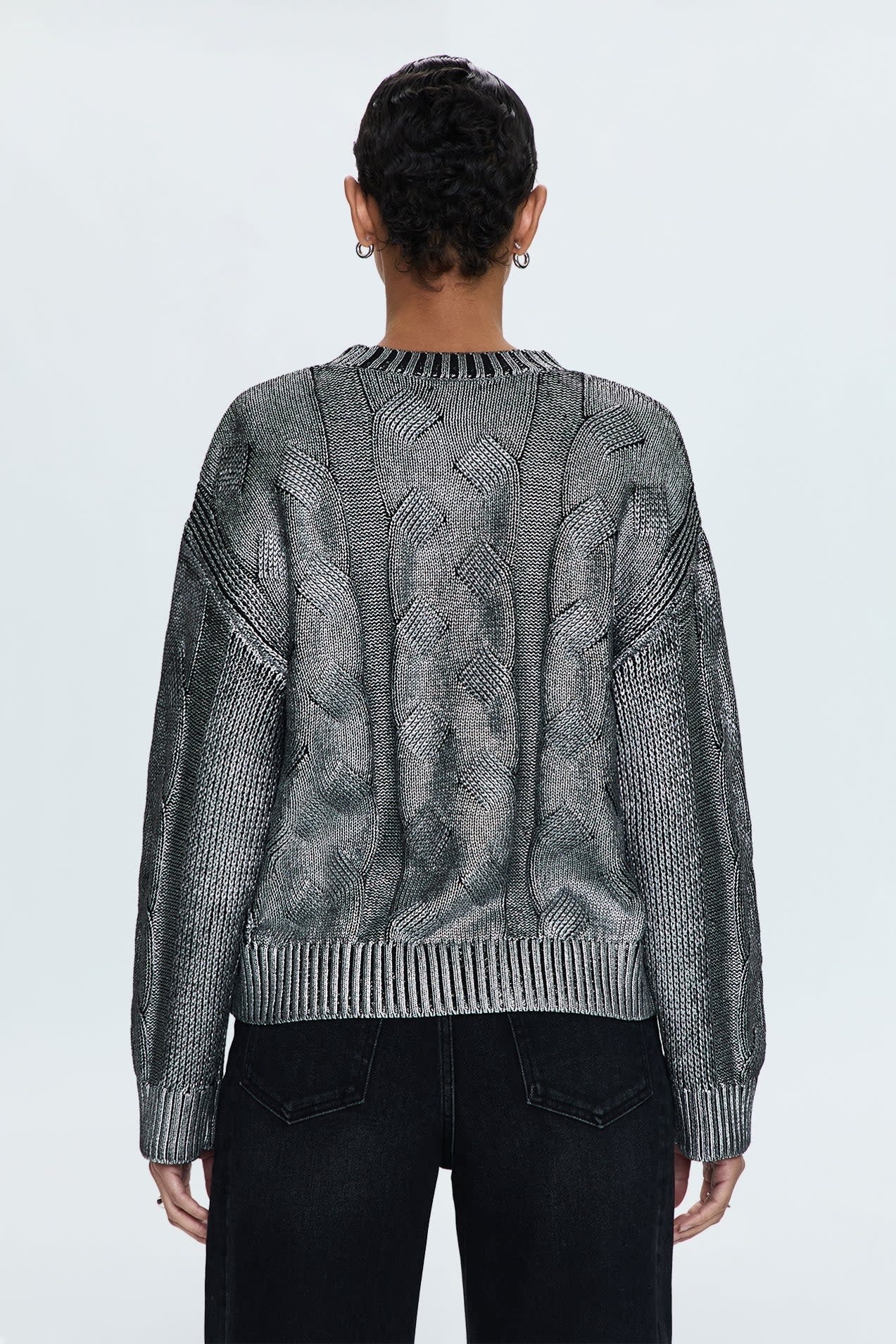 EVERLY CABLE SWEATER