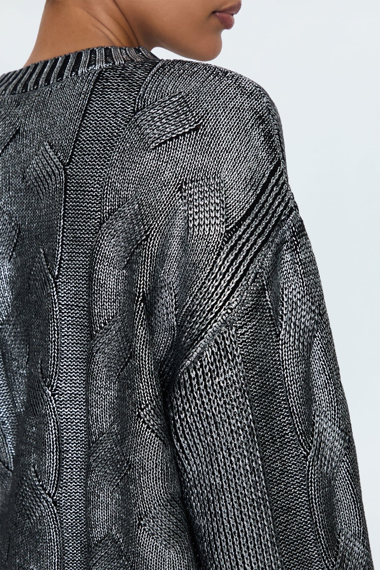 EVERLY CABLE SWEATER