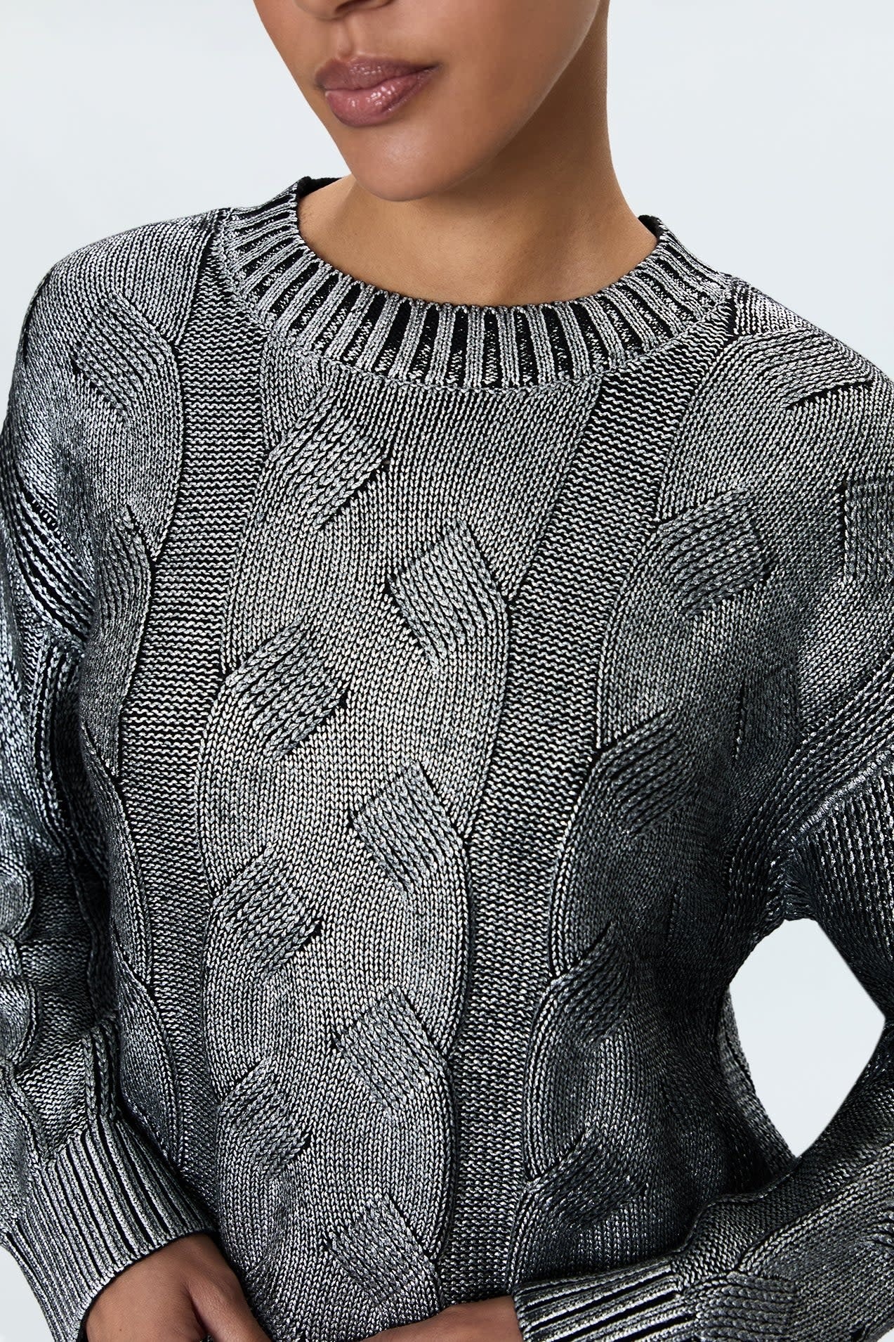 EVERLY CABLE SWEATER