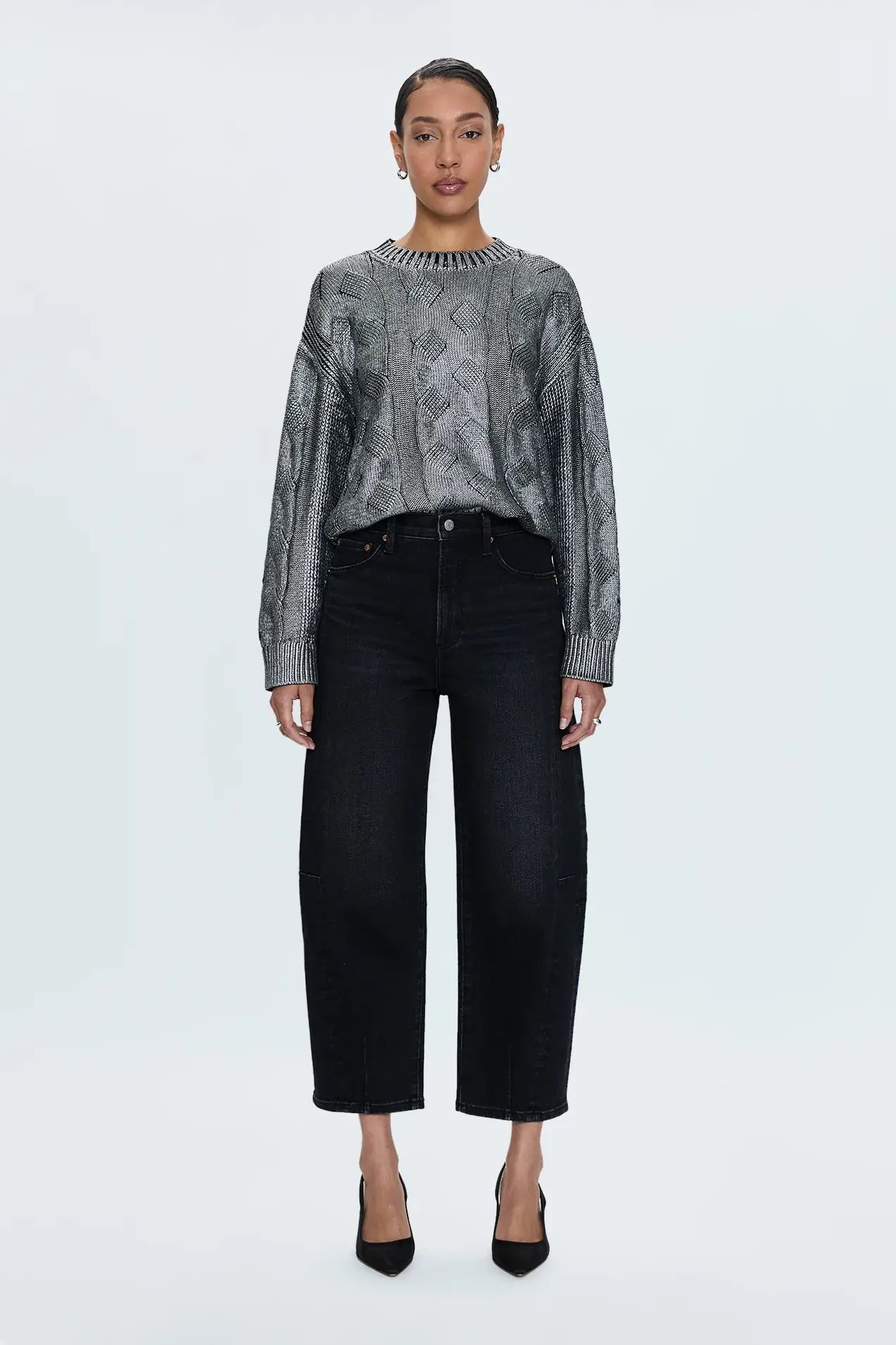 EVERLY CABLE SWEATER