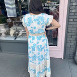 PEARL DETAIL MAXI DRESS