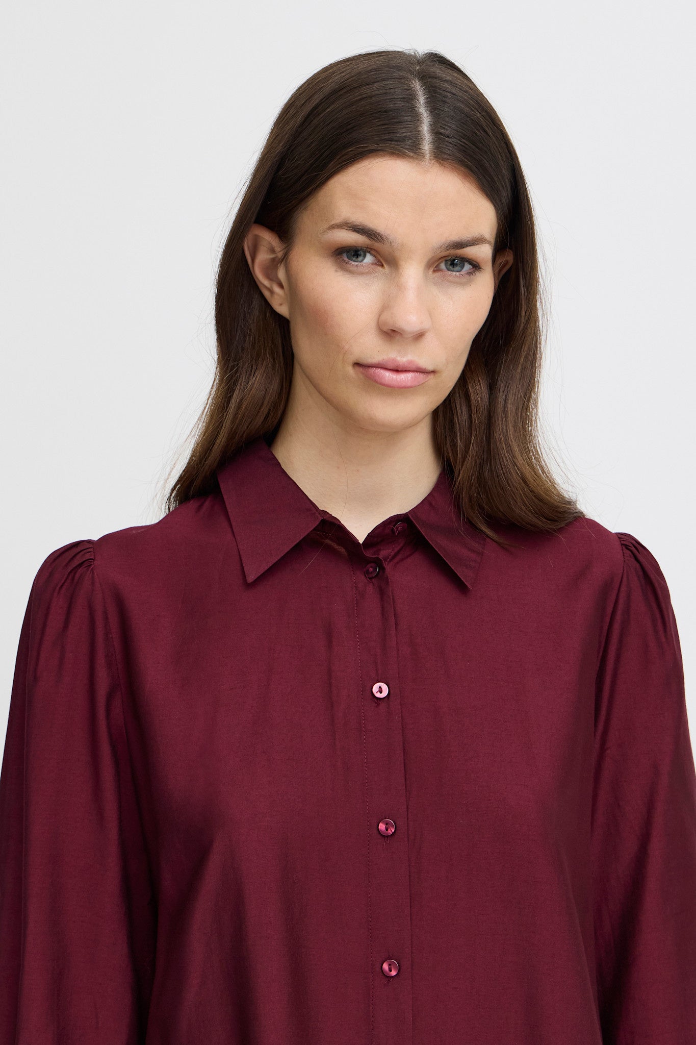 LSLV BUTTON UP BLOUSE