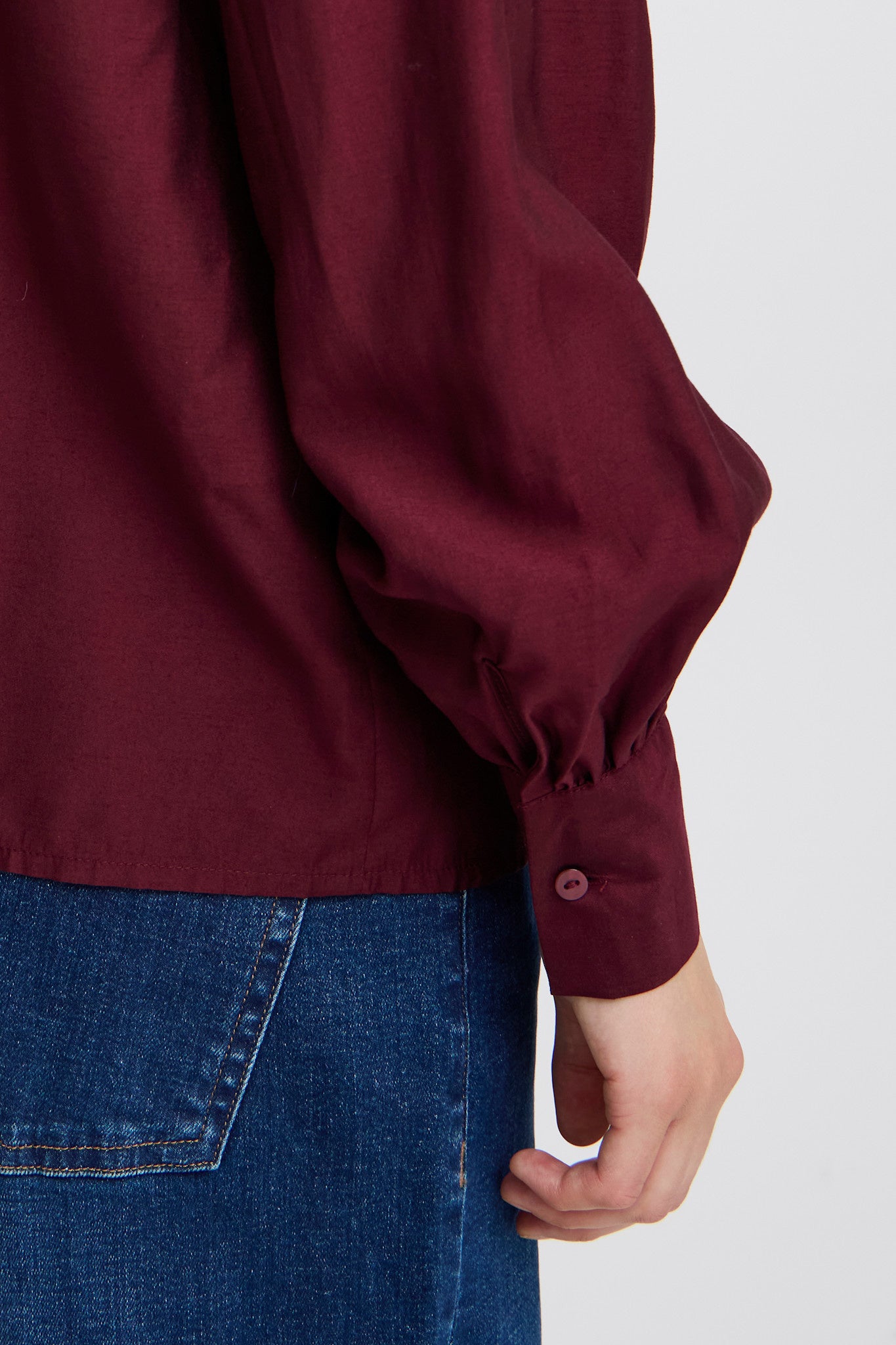 LSLV BUTTON UP BLOUSE