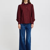 LSLV BUTTON UP BLOUSE