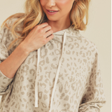 SOFT ANIMAL PRINT HOODIE