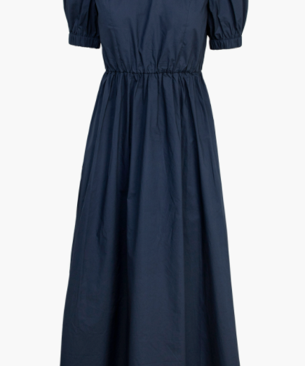 ADRIANA POPLIN MIDI DRESS