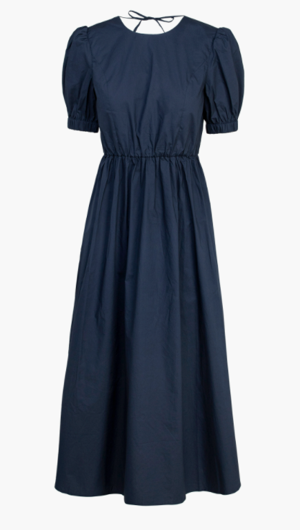 ADRIANA POPLIN MIDI DRESS