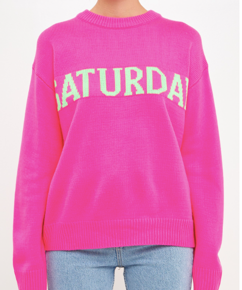 SATURDAY SWEATER