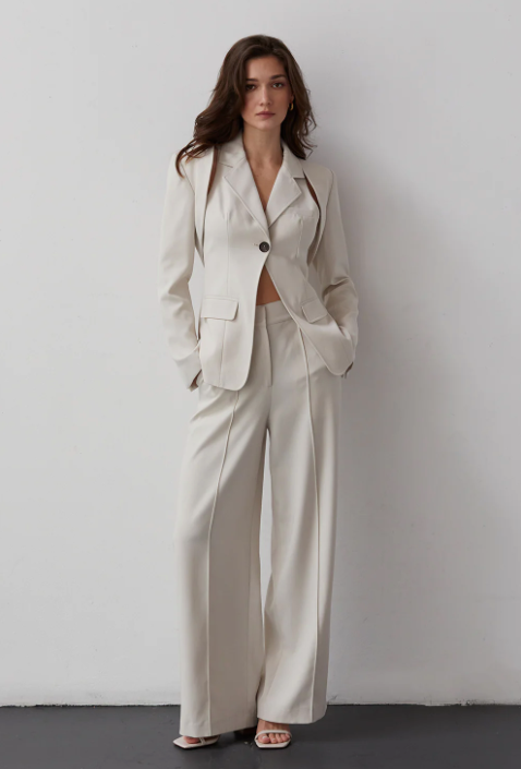 WIDE LEG TROUSERS