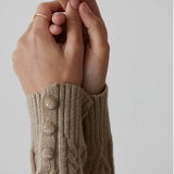 CABLE KNIT MIDI DRESS