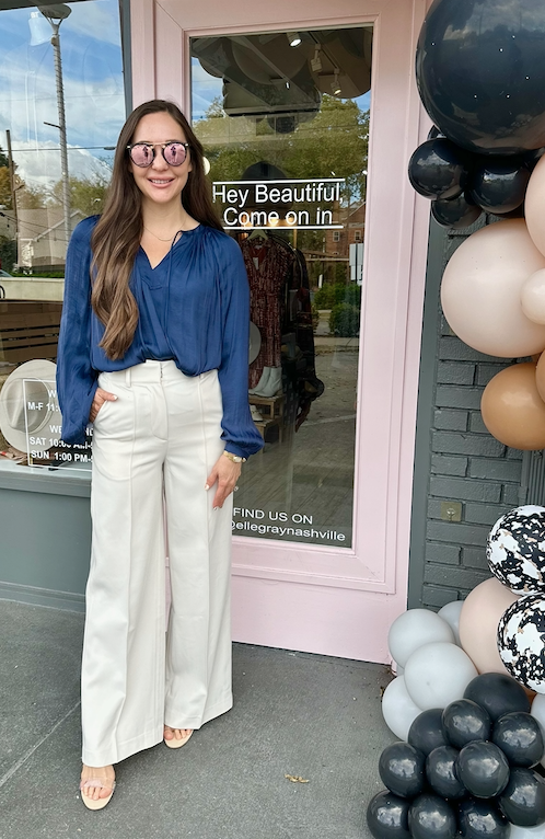 WIDE LEG TROUSERS