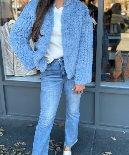 ARIA FAUX FUR JACKET